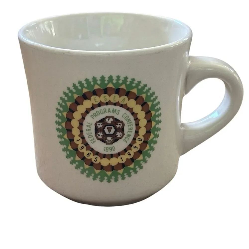 Vintage 1990 PAFPC Federal Programs Conference Coffee Mug - 25th Anniversary